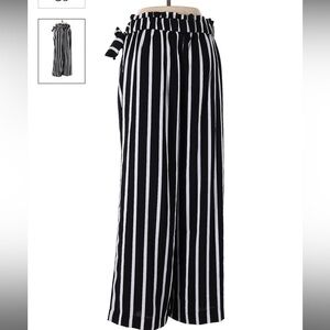 Philosophy Navy/White Striped Pants